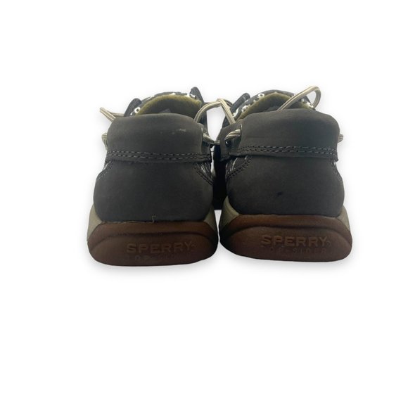 Sperry Top-Sider Intrepid Anchors Womens Graphite STS90820 Sneakers Shoes 6.5 M - Picture 6 of 8